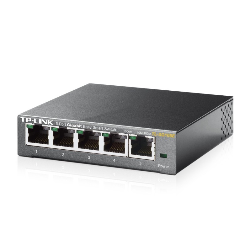 TP-LINK TL-SG105E 5-Port Gigabit-Switch Easy Smart IGMPv3